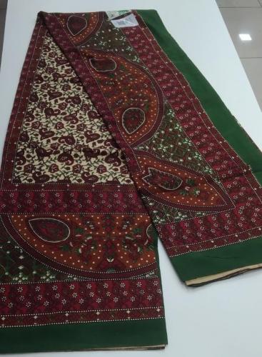 BEDSHEET JAIPUR PRINTED 90X108 2 PILLOW COVER